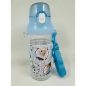 (店+)【Skater】附揹帶/姓名貼 日本2024冰雪奇緣 兒童透明直飲式水壺 480ml (交換禮物 聖誕禮物 PSB5TR)