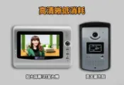 楓幕百貨 精品快銷 【LT滿300出貨】5年零故障全鋁合金夜視7吋彩色門禁對講機【1拖2.防水防爆 】可1對4遙控開鎖.防水紅外線夜視.公寓