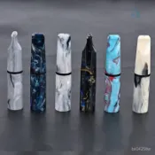 濾芯式濾嘴-活性碳過濾芯-短胖7公分濾嘴-送禮首選-濾嘴濾芯-適用各種品牌9mm濾芯-高端過濾嘴-玉石濾嘴 J19U