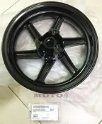 《MOTO車》《MOTO車》宏佳騰 原廠 OZ150 黑色/12吋/前輪框