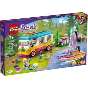 【小天使玩具】(現貨) LEGO 41681 森林露營車和帆船