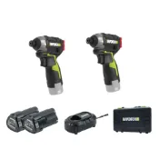 (店+)【WORX 威克士】12V 起子機 衝擊起子 電動起子 雙機組 無刷 鋰電 鋰電起子機 無刷衝擊起子 無刷鋰電衝擊起子機雙機組 WU922