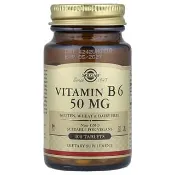 【iHerb】索爾加, 維生素 B6，50 微克，100 片