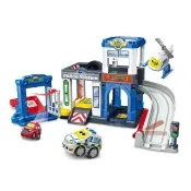 【Vtech】聲光城市嘟嘟車-城市警察局軌道組(玩出想像力)