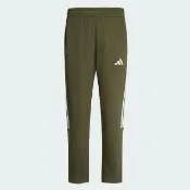 【adidas 愛迪達】刷毛三條線長褲 男 JY9027