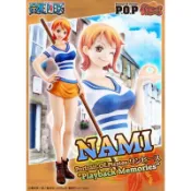 【小龍便宜公仔】全新含運輸箱 正版 MEGAHOUSE POP 海賊王 Playback Memories 娜美 PVC