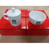 鹿谷鄉農會評鑑組盒裝標準評鑑杯*1+茶碗1個{全新茶人專用} 比賽茶專用評鑑組