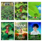 【任選5張免運】借物少女艾莉緹海報 宮崎駿動漫海報 A3 劇場版電影海報 艾莉緹 壁貼 臥室宿舍牆貼 自帶背膠 可客製化