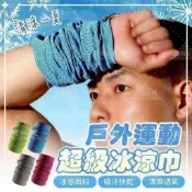 〔熙旭現貨〕今天下單隔天出貨 戶外運動活動超級冰涼巾 CJS264