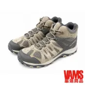 MERRELL 零碼出清 大腳尺寸 防水透氣 戶外高筒登山鞋-卡其灰 US13