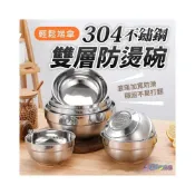 (店+)蘋果小舖 不鏽鋼碗 不銹鋼碗 304 鐵碗 不鏽鋼隔熱碗 防燙碗 碗 兒童不鏽鋼碗 雙層碗 兒童碗 隔熱碗 餐碗