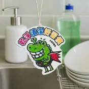 【超人鱷海綿】乾淨清潔好習慣｜吸水膨脹可吊掛｜傻笑鱷魚公司貨🐊