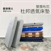 JENNY SILK 杜邦直立棉 厚度5CM 日式折疊收納床墊 布套可拆洗 單人尺寸