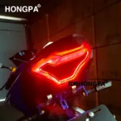 楓林宜居 【】機車改裝機車改裝 LED後尾燈 方向燈 剎車燈 尾燈總成 雅馬哈 R3 R25 Y15ZR MT07