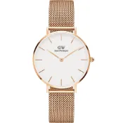Daniel Wellington DW Petite Melrose 極簡美學米蘭帶女錶-玫瑰金 DW00100163
