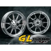 【炫富精品】GL V款 鑄造輪框 張牙舞爪 / 烤漆輪框  JETSL/SR/158/MMBCU/DRG/DRG2/龍2