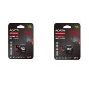 【蝦皮直營】威剛 高耐用 microSDXC UHS-I U3 A2 V30監控記憶卡64G/128G(附轉卡)