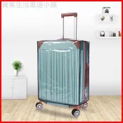 🔥人氣 加厚行李箱保護套透明拉桿箱旅行箱套防塵罩20242628/8吋耐磨防 行李箱防塵罩 行李箱保護套 加厚