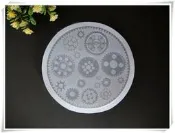 ☆荳荳龍~DIY手作黏土☆ 齒輪 鏡面水晶膠模具 滴膠模 UV膠模具