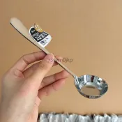 精選✨加深加厚平底勺子 螺螄粉勺吃飯喝湯拌飯 家用精緻ins風 鍋鏟湯勺漏勺