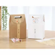 歐培拉 牛皮小盒子 手提牛皮紙盒 曲奇餅乾盒 蛋糕盒 西點 心 食品 包裝 袋子 糖果 紙袋 禮盒 牛軋糖 包裝盒 牛皮紙 包裝