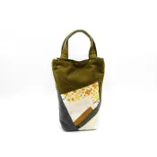 覓品 Mi-Pin 斗八布藝x覓品竹北手作店-拼布創作-手提斜背水壺袋/隨身包-森之歌