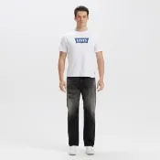 【LEVIS】555™ 男款中腰舒適直筒 牛仔褲 刷破牛仔褲 熱賣單品 000LO-0041