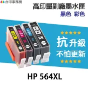 HP 564 564XL 高印量副廠墨水匣《抗升級版本》CN684WA 適 3520 4620 5520