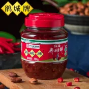 鵑城牌紅油郫縣豆瓣500g 四川豆瓣醬 炒菜用川菜調料調味品