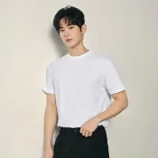  【GIORDANO 佐丹奴】韓系選品 男裝純棉基礎圓領短袖T恤(多色任選)