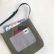 日常百寶袋 跳色斜背款