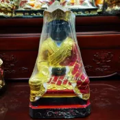 免運 1012寸香樟木雕佛像臺金清水祖師神像家用室內供奉擺件 銘星商行