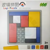 ※旭陽教育用品社※益智玩具-邏輯拼圖教具/幾何圖形拼圖/益智桌遊/拼圖玩具/桌面遊戲/腦力啓發桌遊