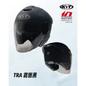 2026 💥新款 KYT TRA 霧面黑 ｜珍珠白 ｜石墨灰｜#1消光桃粉 內墨片 插扣 半罩式 3/4罩式