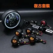 台灣現貨【熱款】機車改裝 LED大燈 天使光圈 復古 方向燈 尾燈 大燈支架 大燈耳 My150 野狼 KTR