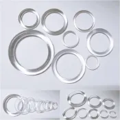 透明圓環~塑膠環/圓圈圈(15MM 18MM 22MM 25MM 28MM 30MM 34MM 45MM) 飾品