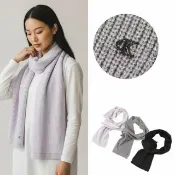 【CALVIN KLEIN】混色編織 Calvin Klein 針織圍巾 CK 小標 圍巾 交換禮物 情人送禮 保暖圍巾 @1740