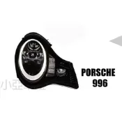 小亞車燈改裝＊全新 保時捷 PORSCHE 996 TURBO HID 版本 大燈 車燈 一組