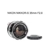 【廖琪琪昭和相機舖】NIKON NIKKOR-S 35mm F2.8 手動對焦 NON-AI 可轉接 保固一個月