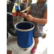 13L 摺疊水桶 洗菜桶 伸縮水桶 洗碗桶 提水桶 洗澡 泡腳 戶外 露營 野餐 野炊 烤肉 登山