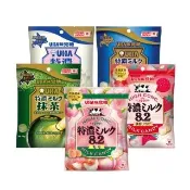 【UHA 味覺糖】特濃牛奶糖袋裝x4入(口味任選)