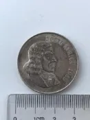 南非1966年1兰特跳羚銀幣～-91109