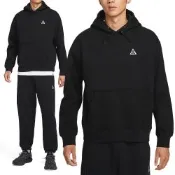Nike AS U ACG Tuff Flc Hoodie PO 男款 女款 黑色 加绒連帽 長袖 DZ3393-011