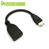 Benevo Mini HDMI(公) 轉 HDMI (母) 轉接短線 (BHDMINIF015)