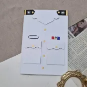 (店+)【預購】客製化海軍制服卡片｜升遷禮物手工卡片手作紙雕生日情人節週年紀念日禮物母親節父親節聖誕節萬用卡機關情侶