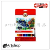 【Artshop美術用品】捷克 KOH-I-NOOR 專家級水性色鉛筆 36色 紙盒 #3719036