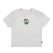 【NBA】NBA BOSTON CELTICS 短袖T恤 兒童印花上衣 白色 中性款 35261031 00 noB38