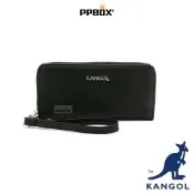 KANGOL 附掛繩 皮革長夾 包包 【65528784】