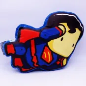 UNIPRO優鋪 【UNIPRO】超人 Superman Q版造型 抱枕 靠背枕 蝙蝠俠對超人 正義曙光 正版授權