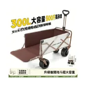 (店+)自在戶外 戶外大號露營折疊推車兒童小拖車野餐營地車輕便旅行快遞購物家用 b25